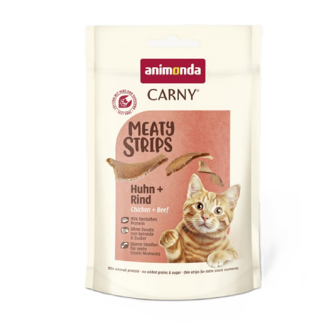 Gardums kaķiem – Carny Chicken and beef 50 g