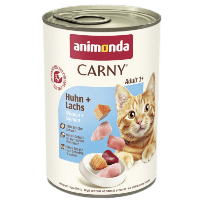 Консервы для кошек – Carny Adult Chicken and Salmon, 400 г