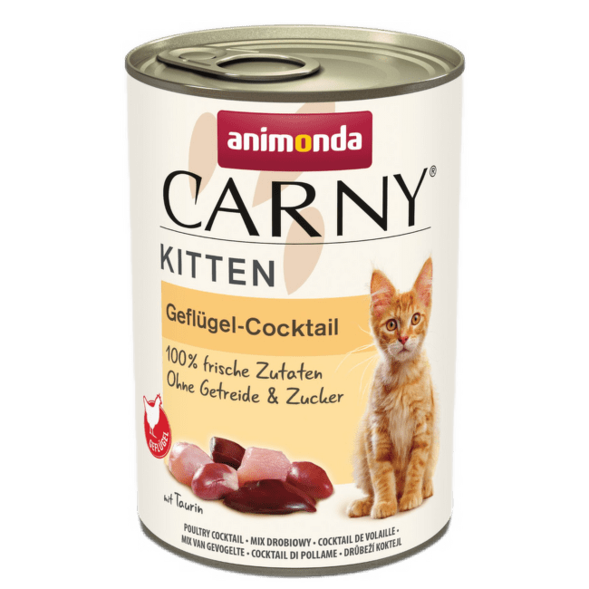 Консервы для котят – Carny Kitten Poultry Cocktail, 400 г