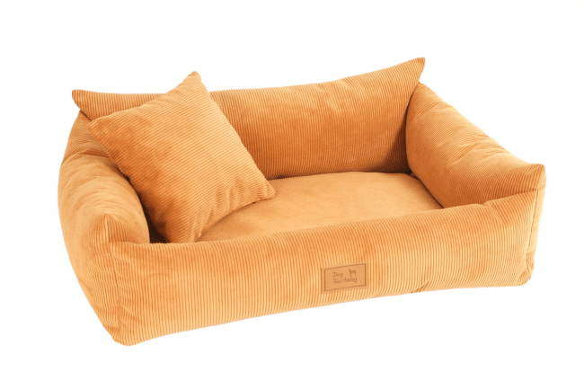Sofa pro psy Dog Fantasy Haven skořicová 100 × 75 cm