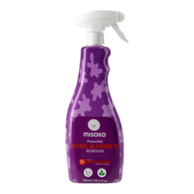 Средство для удаления запахов и пятен – MISOKO Dog Stain and Odour Remover Spray, Lavender scent, 750 мл