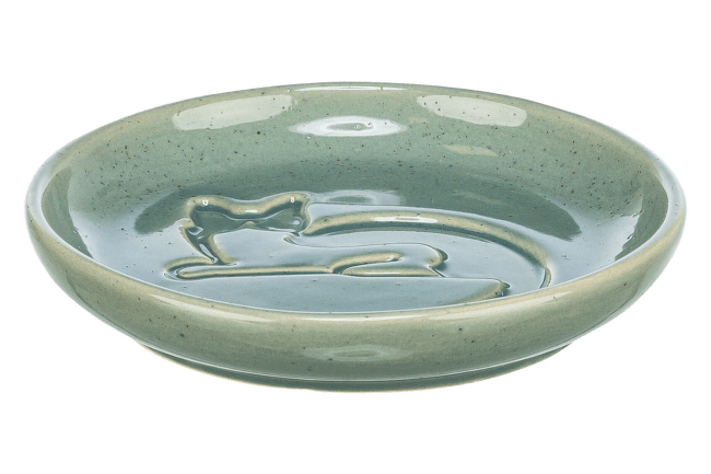 Миска для кошек – TRIXIE Ceramic Bowl, 0,15 л, blue