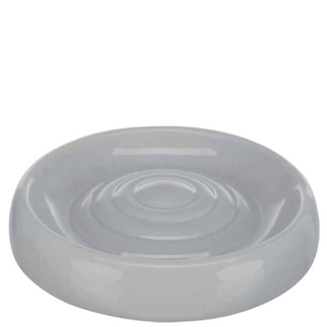 Миска для кошек – TRIXIE Drinking bowl, ceramic, 0,2 л/18 см, grey