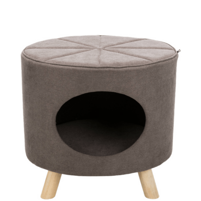 Домик для кошек – TRIXIE Marcy Cuddly Cave with Wooden Feet, 50 x 47 x 38 см