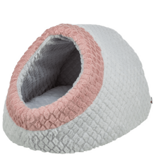 Лежанка для кошек – TRIXIE, Cave Kaline Mio, 35 × 26 × 41 см, grey/old pink