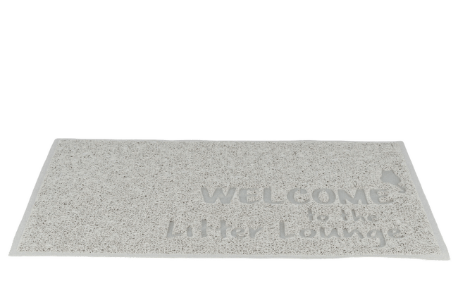 Коврик для кошачьего туалета – TRIXIE Litter Tray Mat, 60 x 40 см, light grey