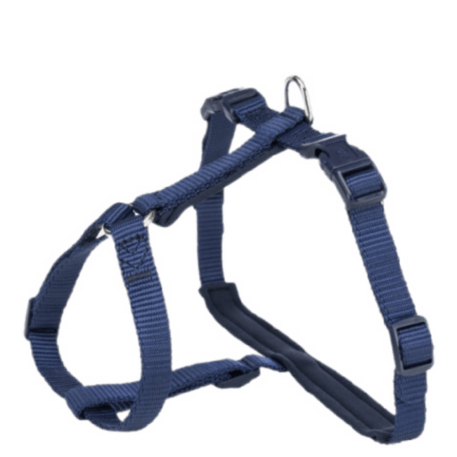 Krūšu siksna ar pavadu kaķiem – Trixie, Premium cat harness with leash, 33–57 cm/13 mm, 1,20 m, indigo