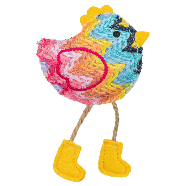 Игрушка для кошек – Trixie, Chicken, Catnip, 11 см