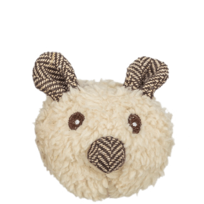 Игрушка для кошек – TRIXIE Bear plush, mix colors, 8 см
