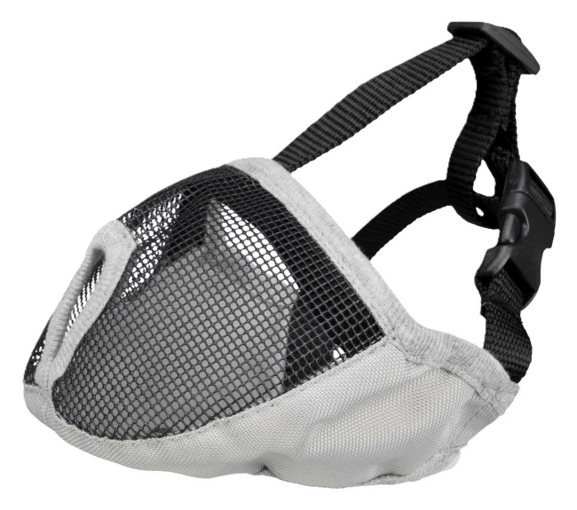 Uzpurnis – Muzzle for short - nosed breeds, S - M, grey
