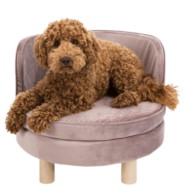 Guļvieta suņiem – TRIXIE Livia Sofa, 48 x 40 cm, Antique Pink