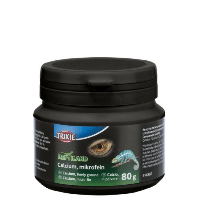 Barības piedeva rāpuļiem – TRIXIE Calcium, microfine, 80 g