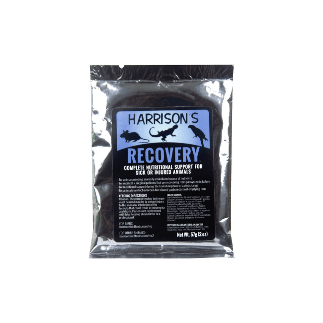 Ārstnieciskā barība putniem un citiem dzīvniekiem – Harrison's Recovery, 57 g