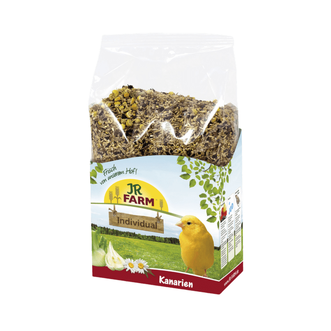 Barība kanārijputniem – JR FARM Birds Individual Canaries, 1 kg