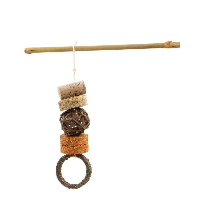 Лакомство для птиц – JR Birds Natural gourmet string large, 100 г