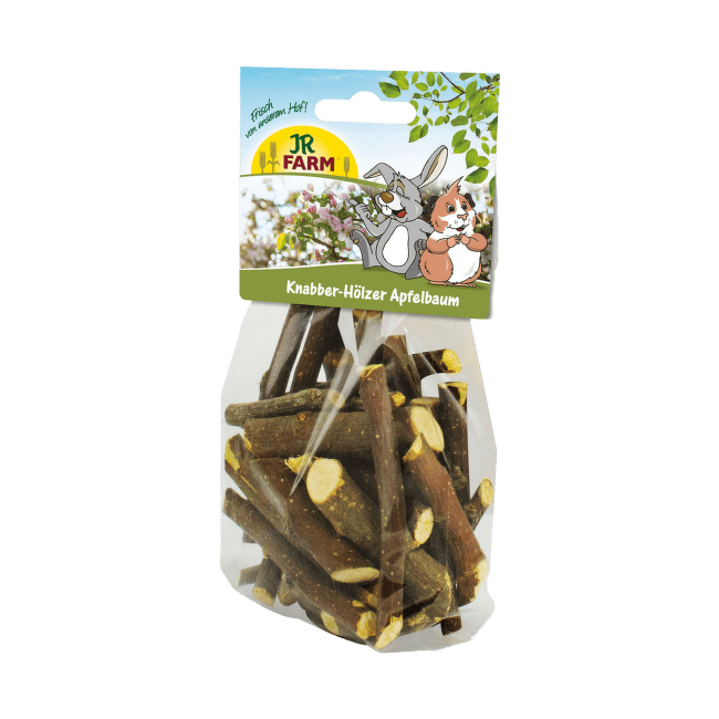 Лакомство для грызунов – JR FARM Nibble-Wood Apple Tree, 100 г