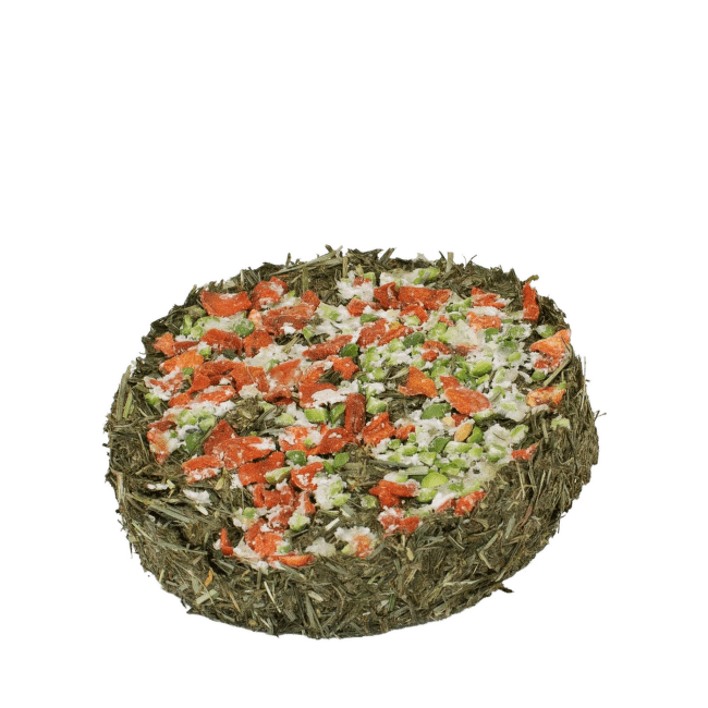 Gardums grauzējiem – JR Farm, Hay-Cake Vegetables, 75 g