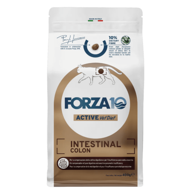 Ветеринарный корм для кошек – FORZA10 ACTIVE LINE Intestinal Colon, 0,4 кг