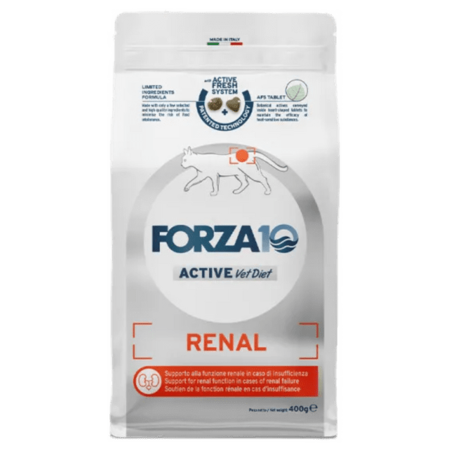 Ветеринарный корм для кошек – FORZA10 ACTIVE LINE Renal Active, 0,4 кг