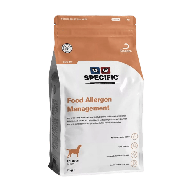 Veterinārā barība suņiem – Specific CDD-HY Food Allergy Management Dog, 2 kg