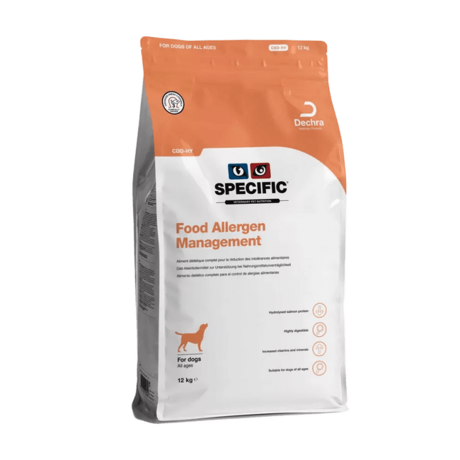 Ветеринарный корм для собак – Specific CDD-HY Food Allergy Management, 12 кг