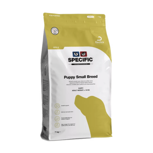 Veterinārā barība kucēniem – Specific CPD-S, Puppy Small Breed, 7 kg