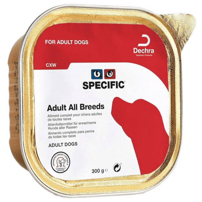 Diētiskie konservi suņiem – Specific CXW, Adult All Breed, 300 g