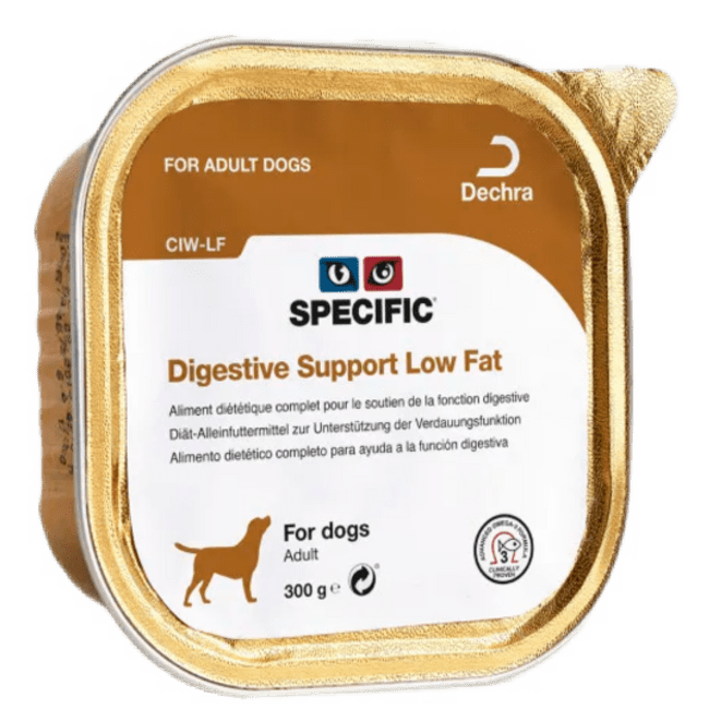 Ветеринарные консервы для собак – Specific CIW-LF Digestive support Low Fat, 300 г