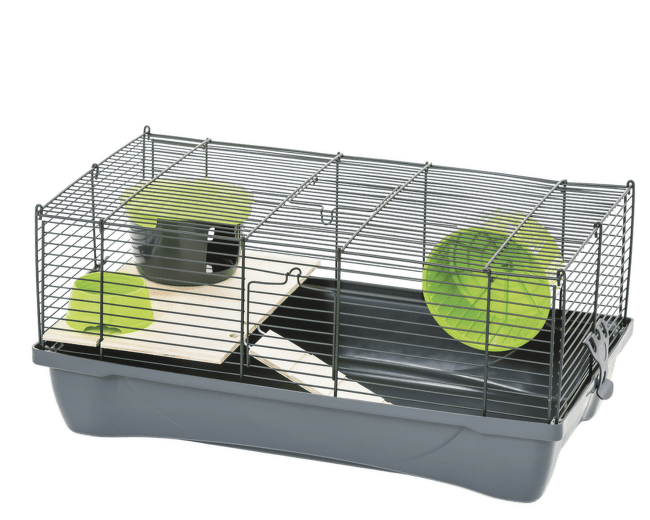 Būris kāmjiem – MPS2, HAMSTER 10 flat NATURE, 58 x 32 x 26 cm