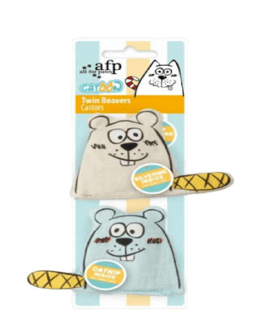 Rotaļlieta kaķiem – AFP Catoon Twin Beavers