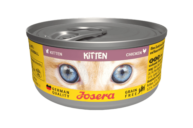 Konservi kaķēniem – Josera Kitten Chicken, 85 g