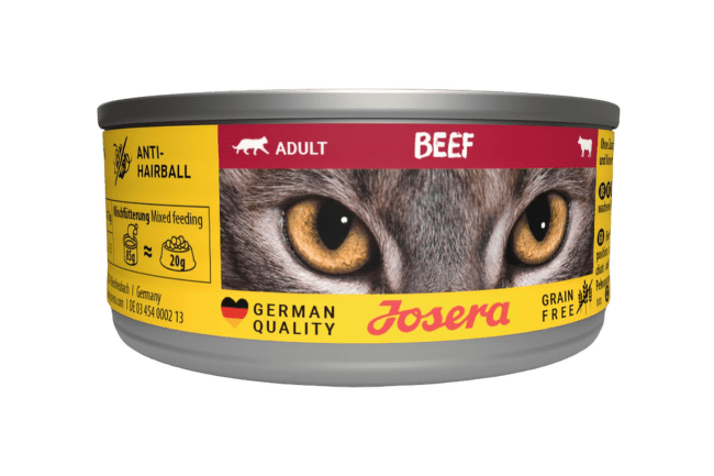 Konservi kaķiem – Josera Cat Adult Beef, 85 g