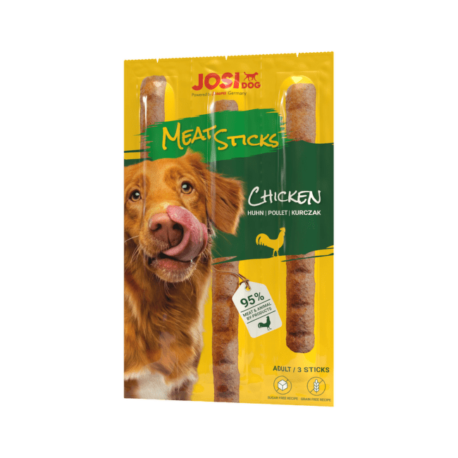 Gardums suņiem – JosiDog Meat Sticks, Chicken, 33 g