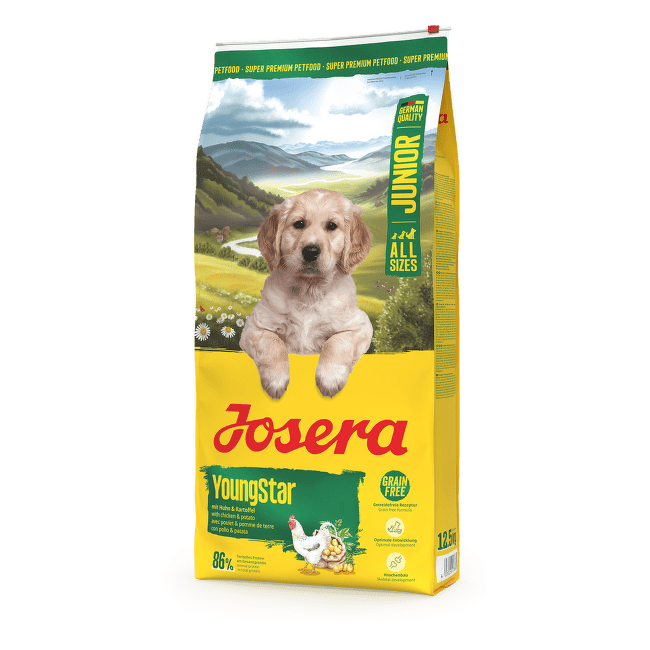 Корм для щенков – Josera Young Star, с птицей и картофелем, 12,5 кг
