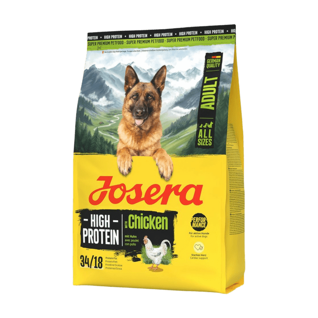 Корм для собак – Josera High Protein All Sizes Adult, Chicken, 0,9 кг