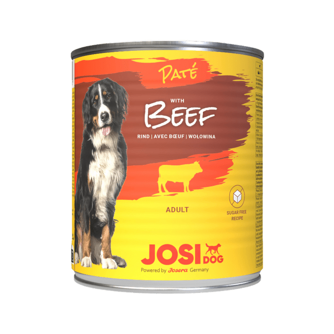 Konservi suņiem – JosiDog Pate Beef, 800 g