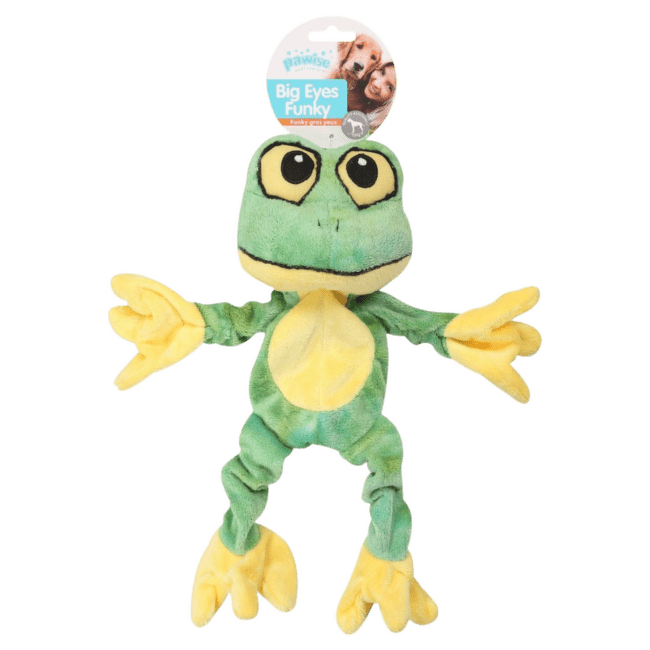 Rotaļlieta suņiem – Pawise Big Eyes Frog SM