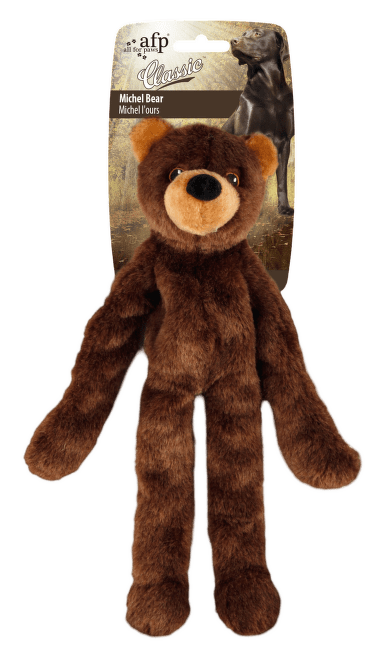 Rotaļlieta suņiem – AFP Classic Michel Bear, 40 x 17 x 10 cm