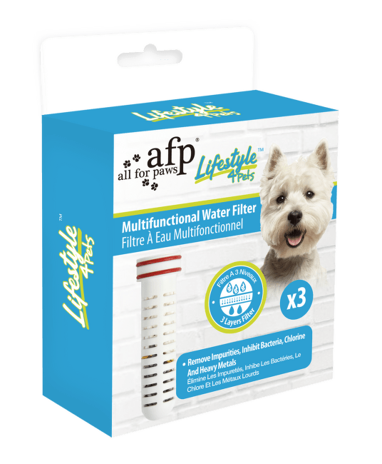 Filtrs dzirdinātavai – AFP, Lifestyle 4 Pet, Multifunctional Water Filter, 3 gab.
