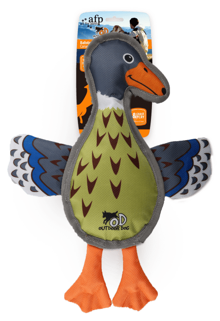 Rotaļlieta suņiem – AFP Outdoor Balistic Mallard, 36 x 27 x 3 cm