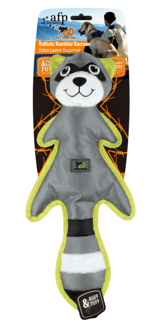 Игрушка для собак – AFP Outdoor-Ballistic Rumbler Raccoon