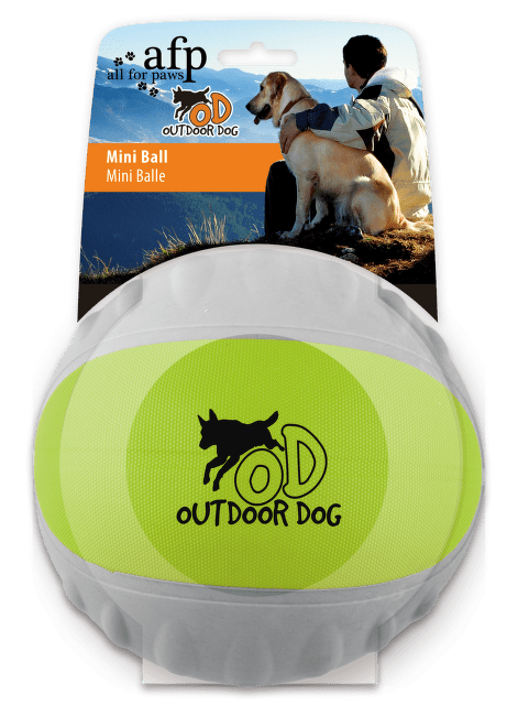 Игрушка для собак – AFP Outdoor Durafoam Mini Ball Green, 10 см