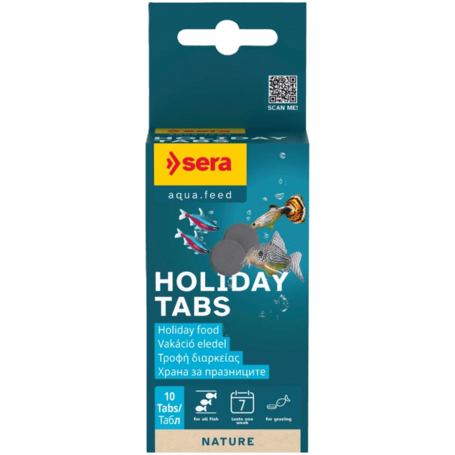Barība zivīm – Sera Holiday, 10 tab.