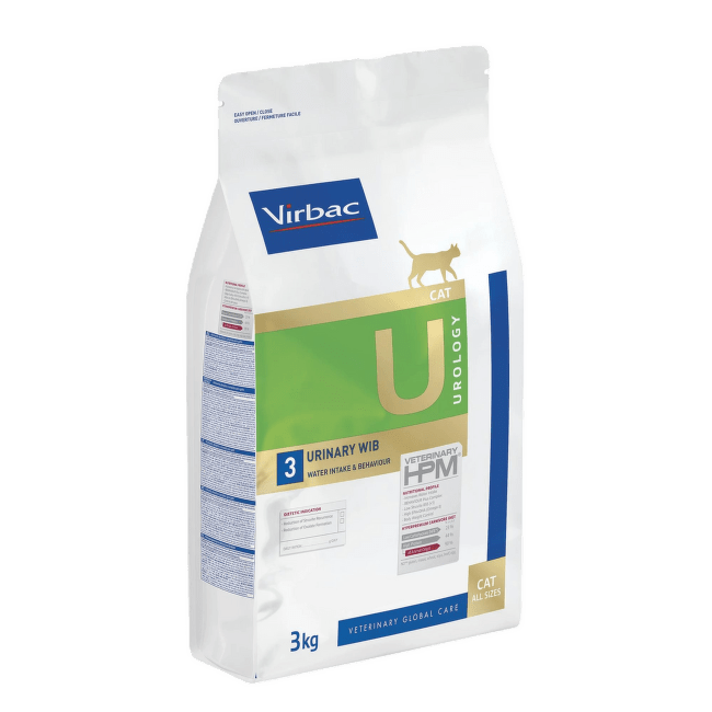 Ветеринарный корм для кошек – Virbac Cat Urology urinary WIB – 3, 3 кг