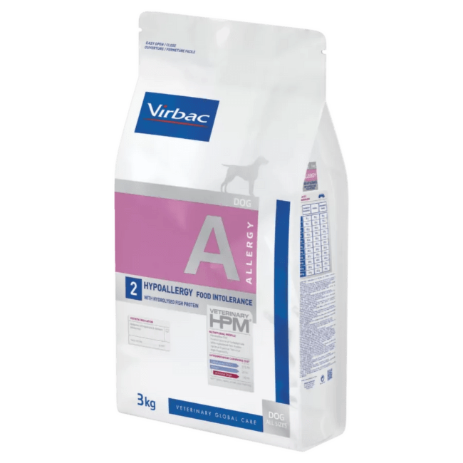 Ветеринарный корм для собак – Virbac Dog Hypoallergy with hydrolysed fish protein, 3 кг