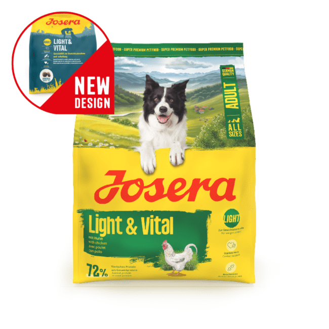 Корм для собак – Josera Adult Light and Vital, 900 г