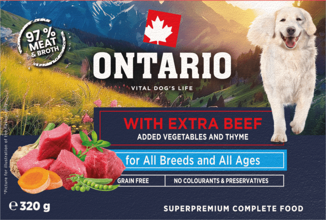 Vanička Ontario s extra hovězím 320 g