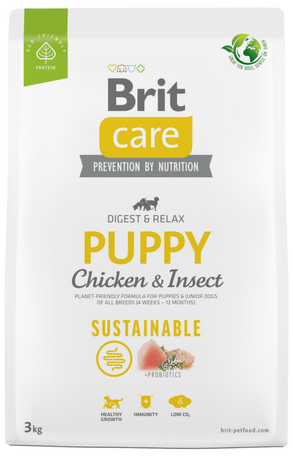 Brit Care Dog Sustainable Puppy 3kg