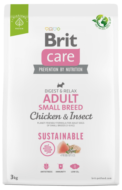 Brit Care Dog Sustainable Adult Small Breed 3kg
