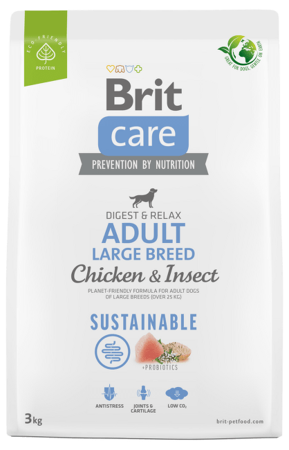 Brit Care Dog Sustainable Adult Large Breed 3kg